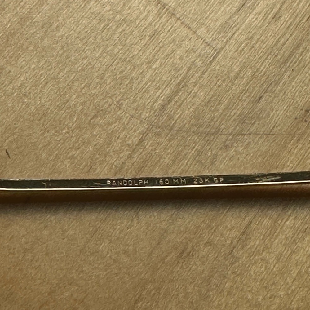 Vintage Randolph Aviator Sunglasses - Picture 3 of 7